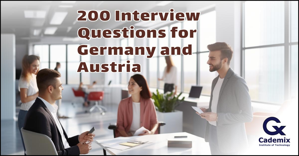 200 Interview Questions for Germany and Austria