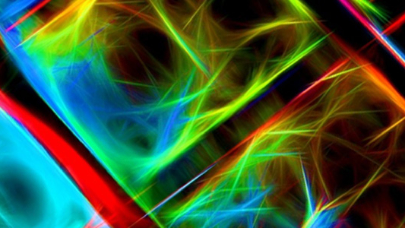 Digital Art Abstract Neon 1200 300