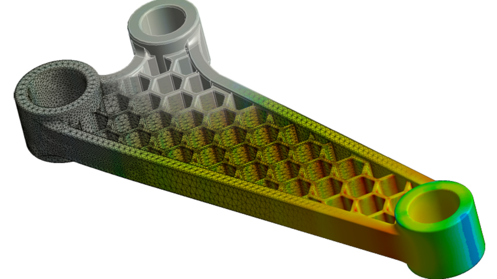 Finite Element Analysis Honeycomb lightweight