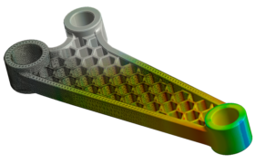 Finite Element Analysis Honeycomb lightweight