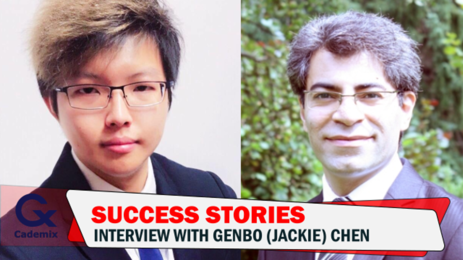Javad Zarbakhsh Interview with Jackie Genbo Chen Cademix Success Story, Study Austria