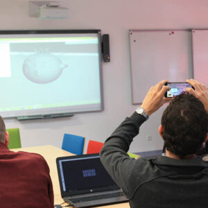 3D Design Workshop Trainer takes Photo
