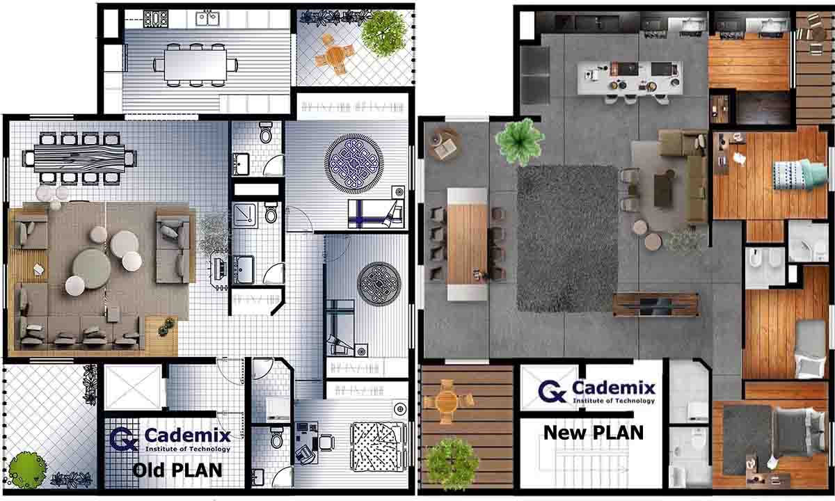 Shahrbanoo (Shohreh) Rajabi, Cademix Design Home and Apartment for Pandemic Time