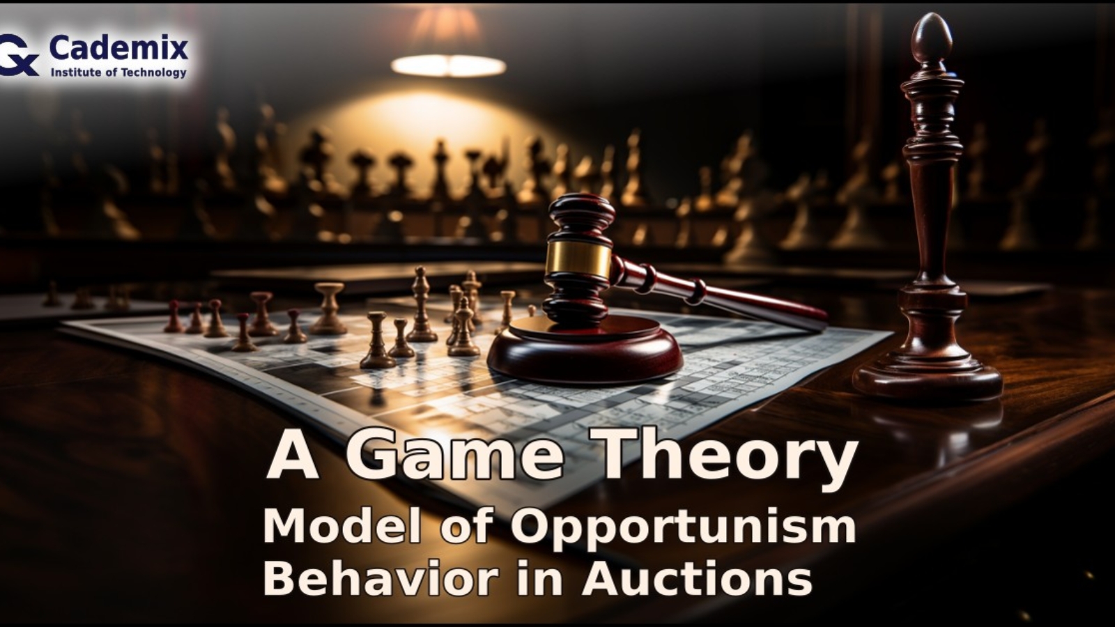A Game Theory Model of Opportunism Behavior in Auctions