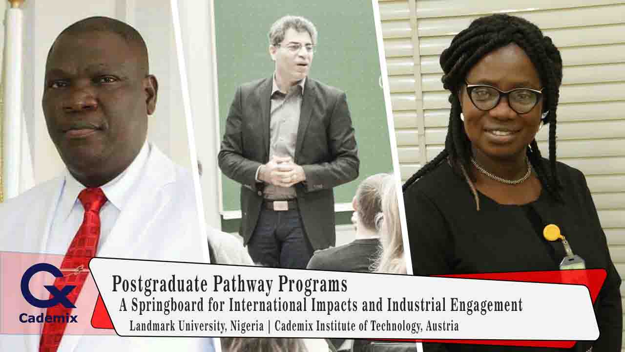 Cademix Landmark University Poster Javad Zarbakhsh Nigeria Austria Pathway Program Europe Study Abroad