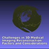 Challenges in 3D Medical Imaging Reconstruction Factors and Considerations Zoe Amin Akhlaghi