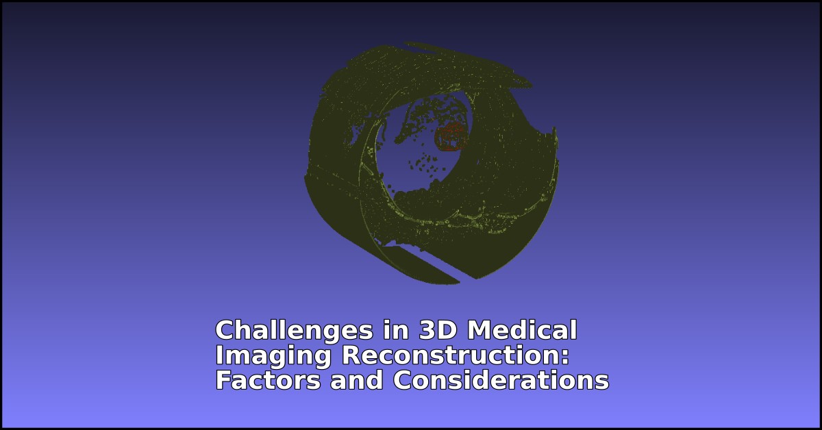 Challenges in 3D Medical Imaging Reconstruction Factors and Considerations Zoe Amin Akhlaghi