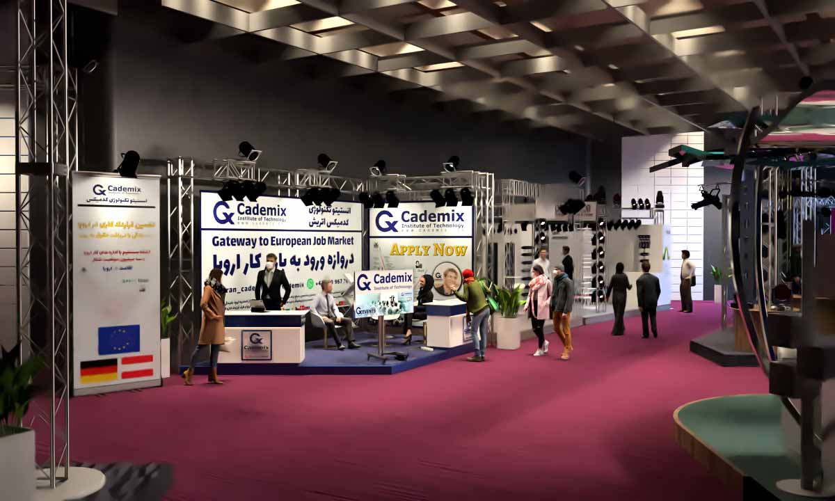 Designing an Exhibition Stand - The basic Ideas ,Shahrbanoo (Shohreh) Rajabi, Associate 3D Generalist and Interior Designer at Cademix Institute of Technology