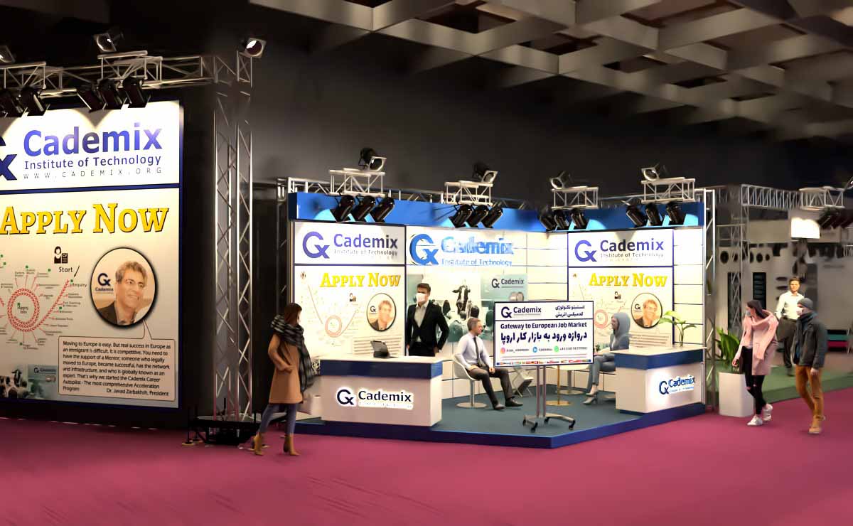 Designing an Exhibition Stand - The basic Ideas ,Shahrbanoo (Shohreh) Rajabi, Associate 3D Generalist and Interior Designer at Cademix Institute of Technology