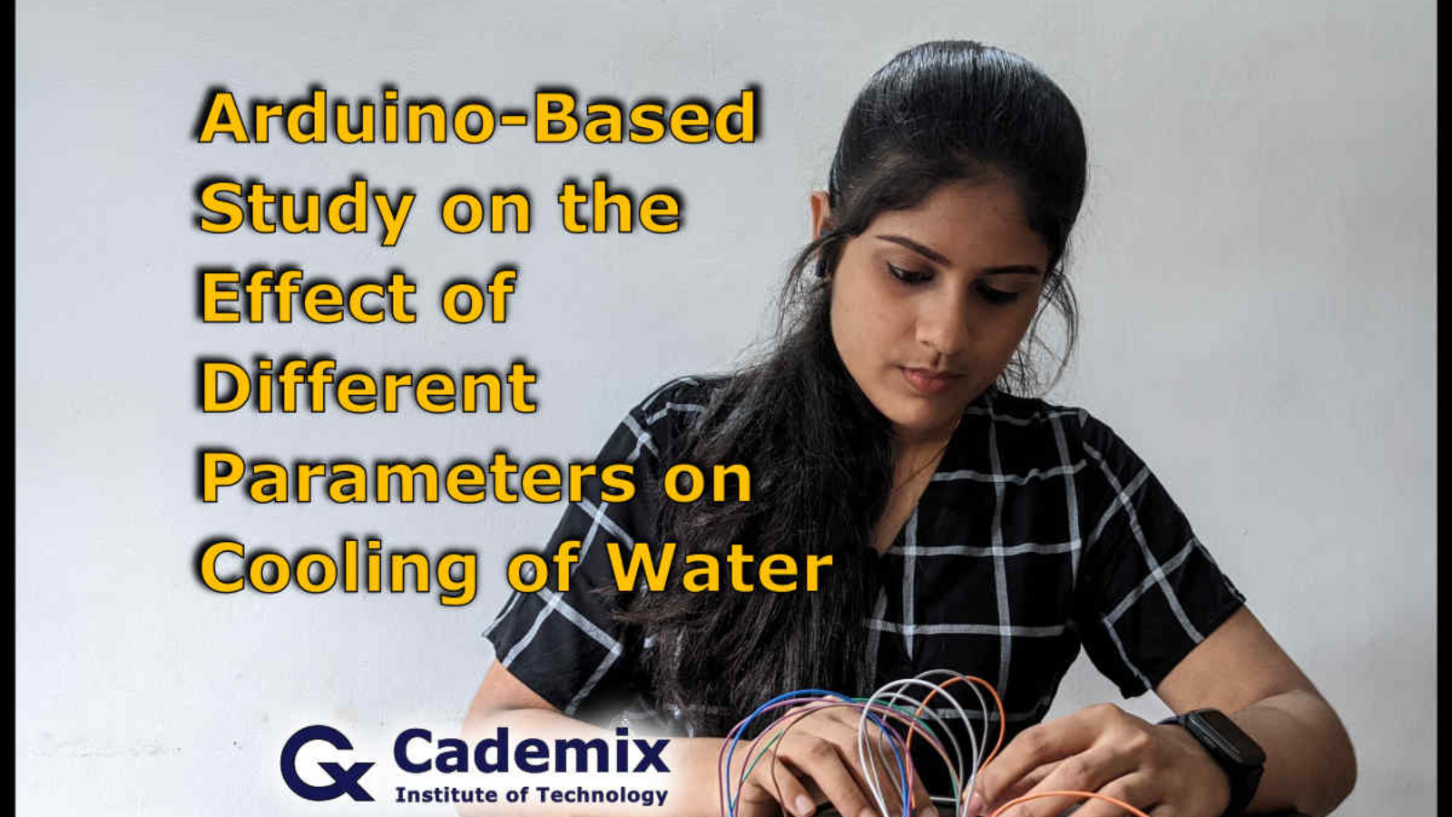 Featured image- Arduino-based study on effect of different parameters on cooling of water