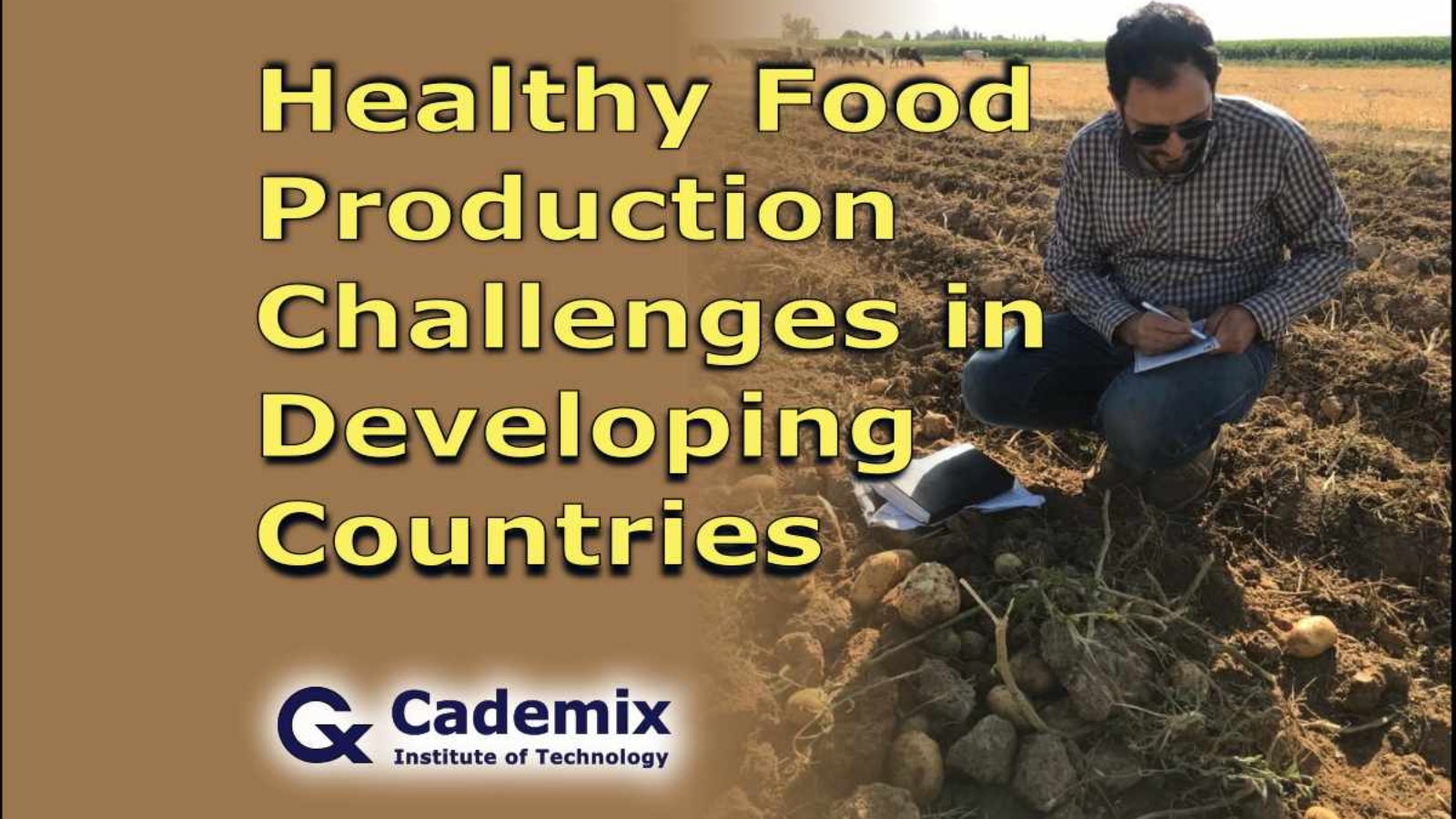 Healthy Food Production Hossein Nazarian Cademix Magazine