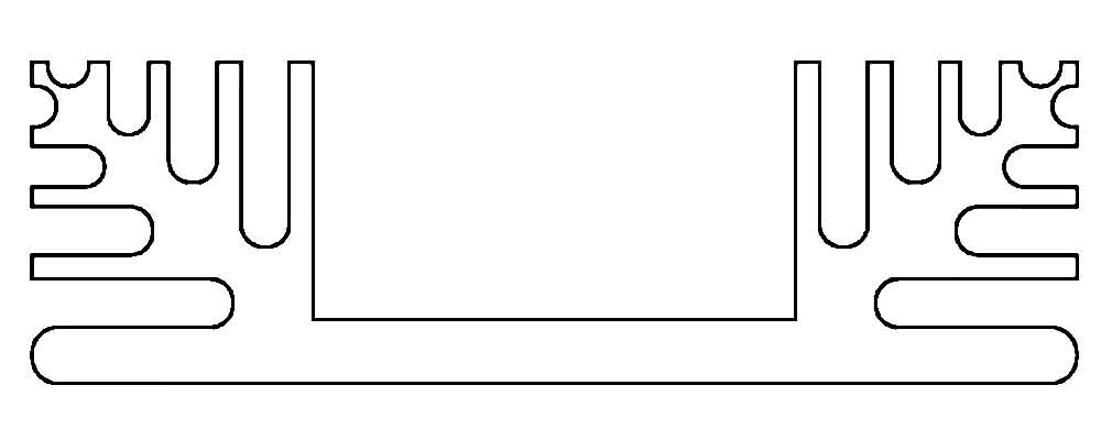Heat Sink 2D Design