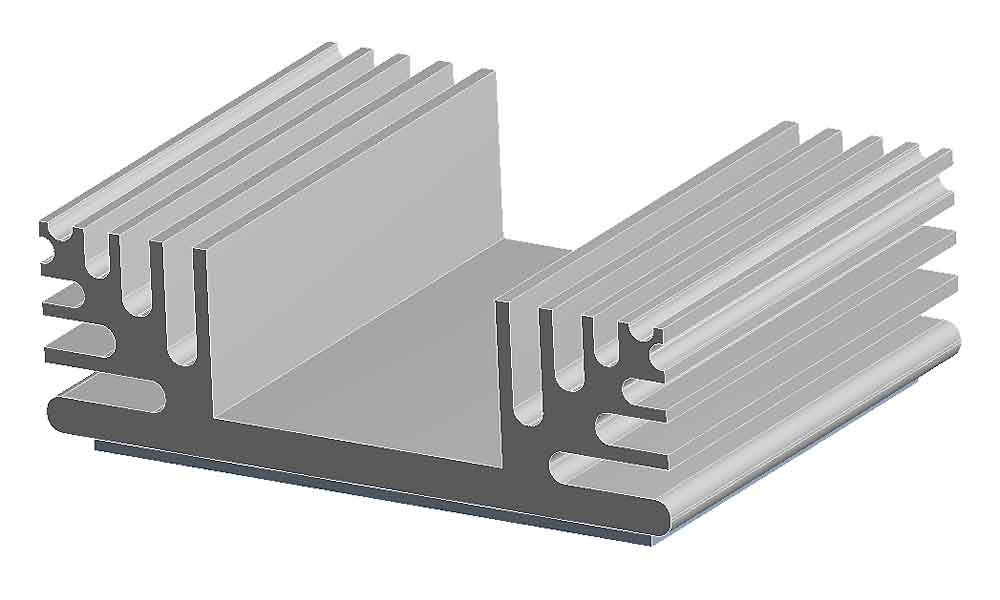 Heat Sink, Thermal Management Finite Element Simulation