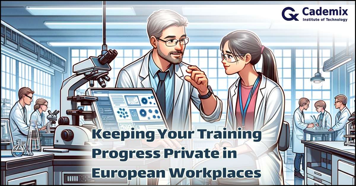 Keeping Your Training Progress Private in European Workplaces