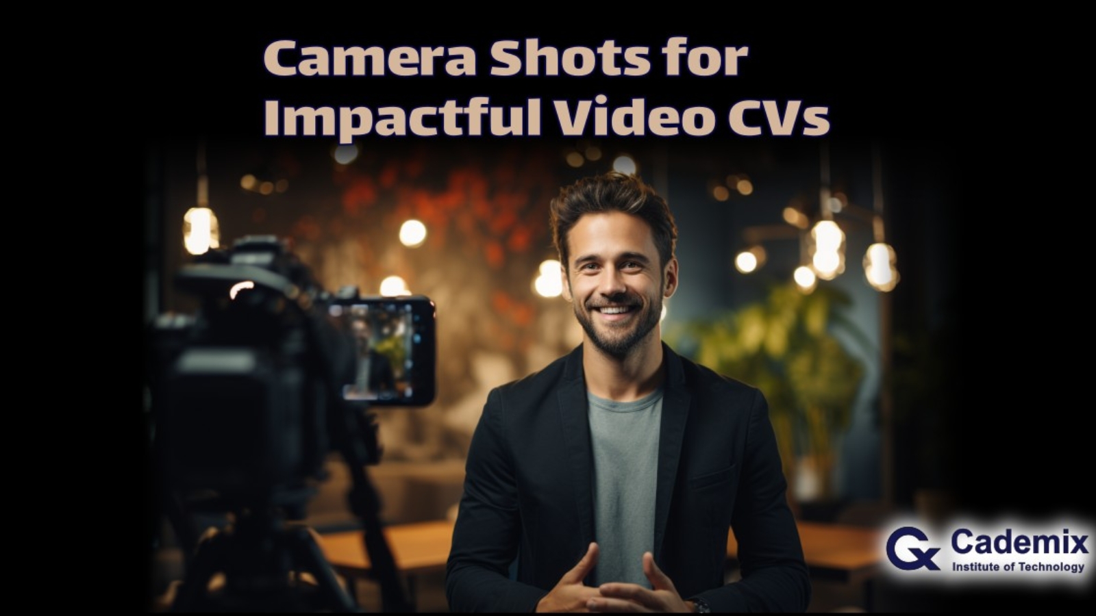 Mastering Camera Shots for Impactful Video CVs and Educational Content article Cademix Magazine