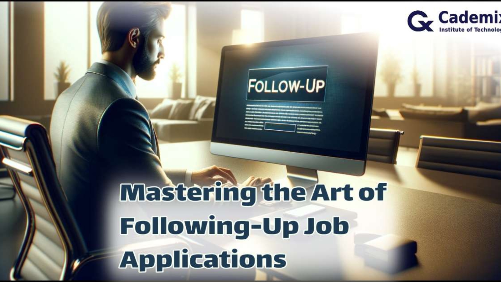 Mastering the Art of Following-Up Job Applications Apply Follow up