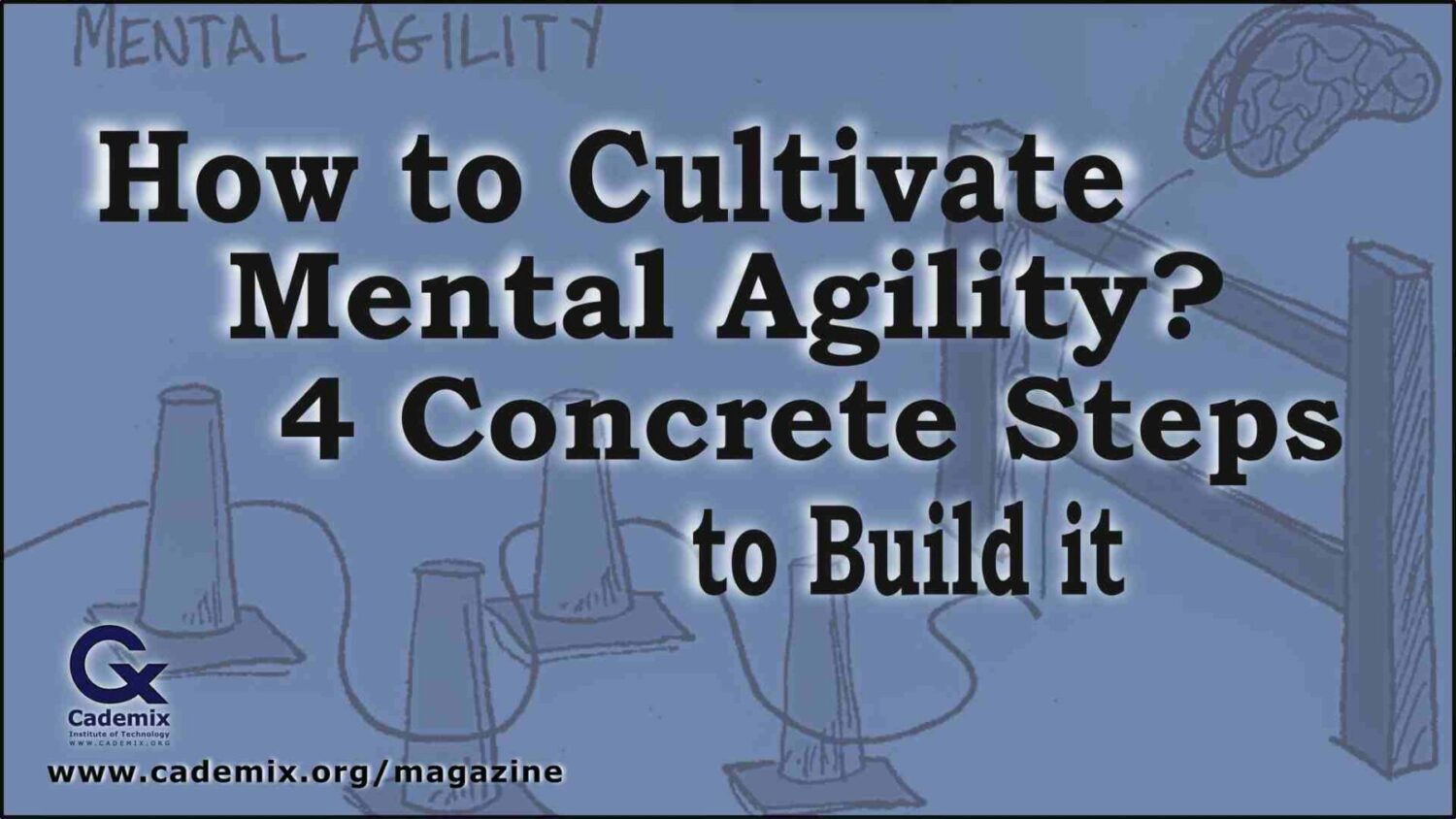 How to cultivate mental agility? 4 concrete steps to build it Cademix Magazine Article by Karima Aboukal