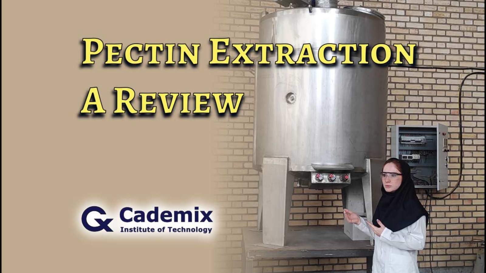 Maryam Vanaee Pectin Extraction Review Cademix Magazine Article