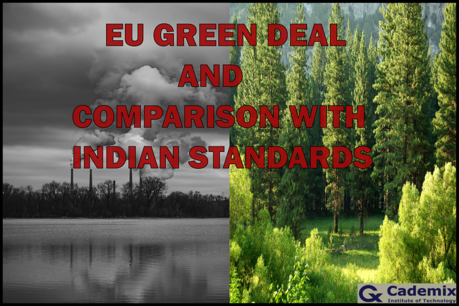 EU GREEN DEAL AND COMPARISON WITH INDIAN STANDARDS