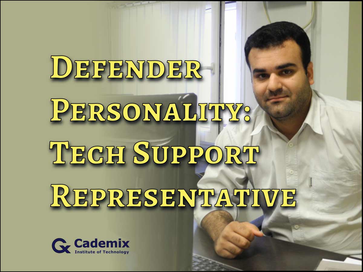 Rouhollah Salemi Cadmix Magazine Article Defender Personality Type Teh Support Representative
