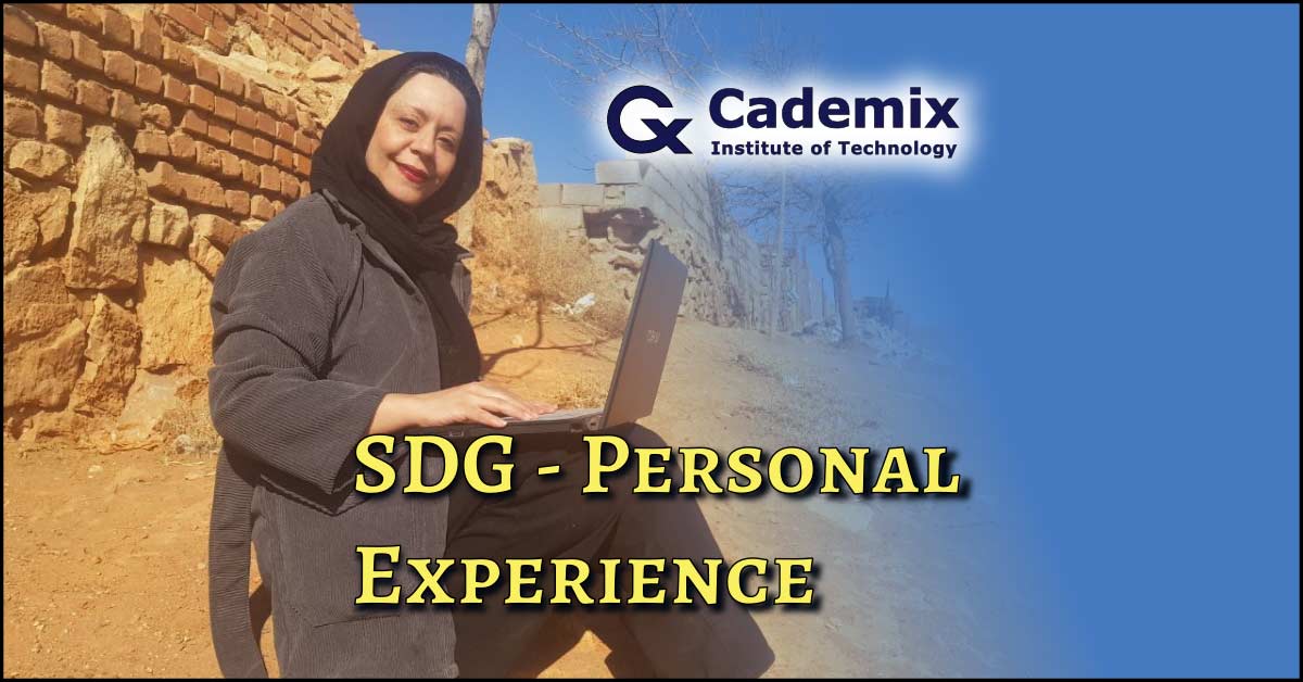 SDG Personal Experience Zahra Kamali Cademix Magazine Article