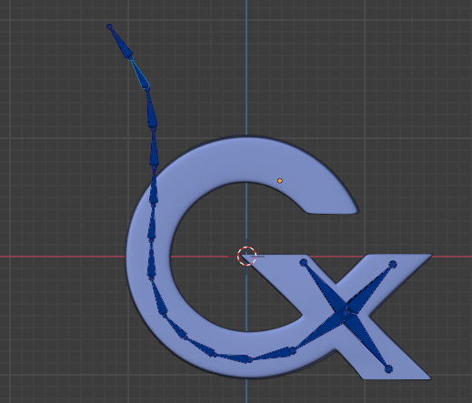 3d rigging cademix logo An image demonstrating that without binding or parenting of a mesh to a rig, the rig will have no influence over the mesh. cademix logo