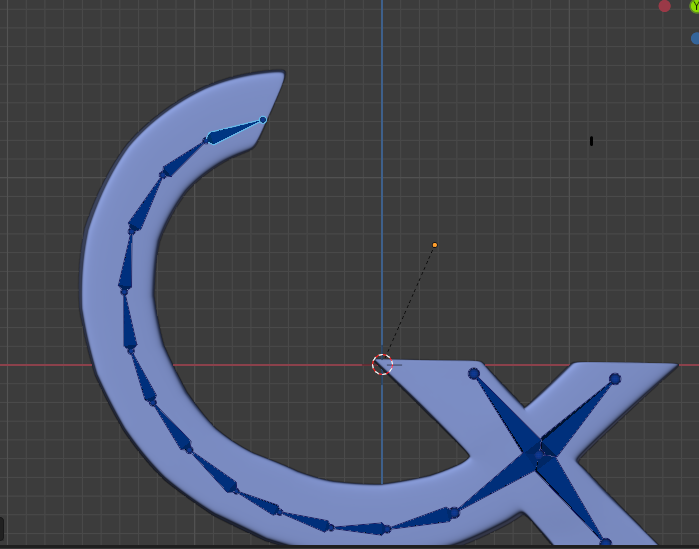 3d rigging cademix Image of a logo demonstrating that in inverse kinematics the child element has influence over the parent element.