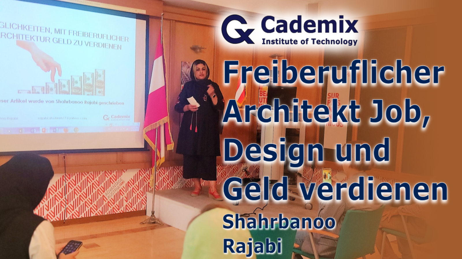 Shahrbanoo.Rajabi, freiberuflicher Architektenjob, Designjob und Verdienen-Geld-Cademix