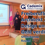 Shahrbanoo.Rajabi, freiberuflicher Architektenjob, Designjob und Verdienen-Geld-Cademix