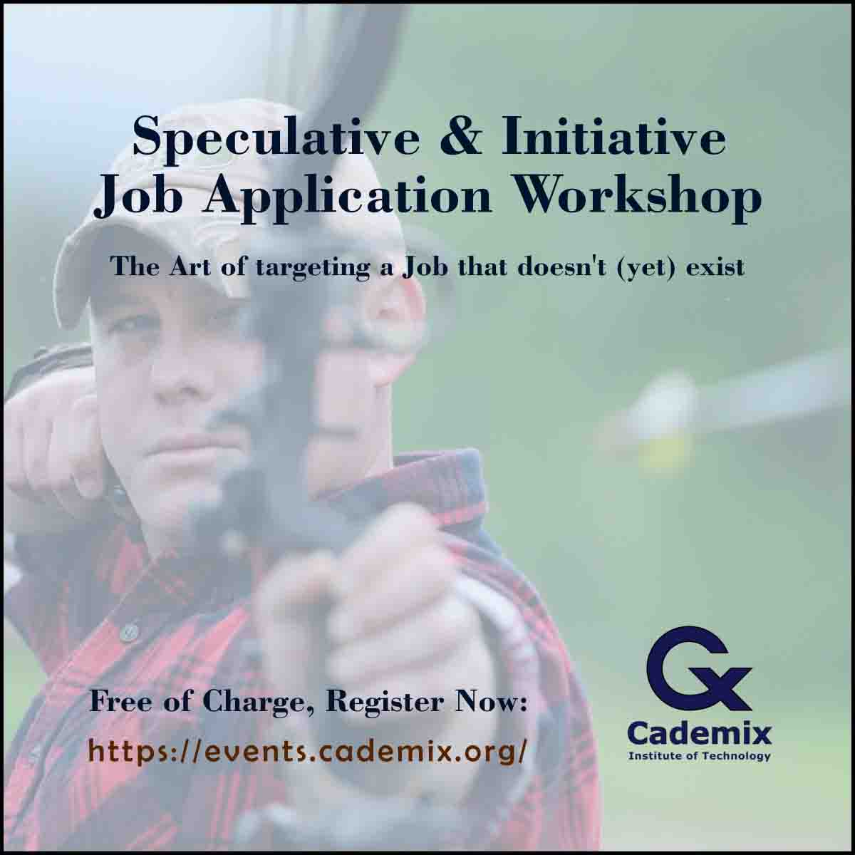 Speculative &amp; Initiative Job Application Workshop