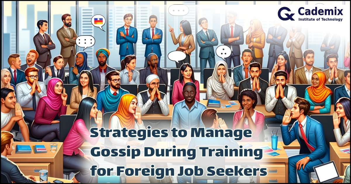 Strategies to Manage Gossip During Training for Foreign Job Seekers