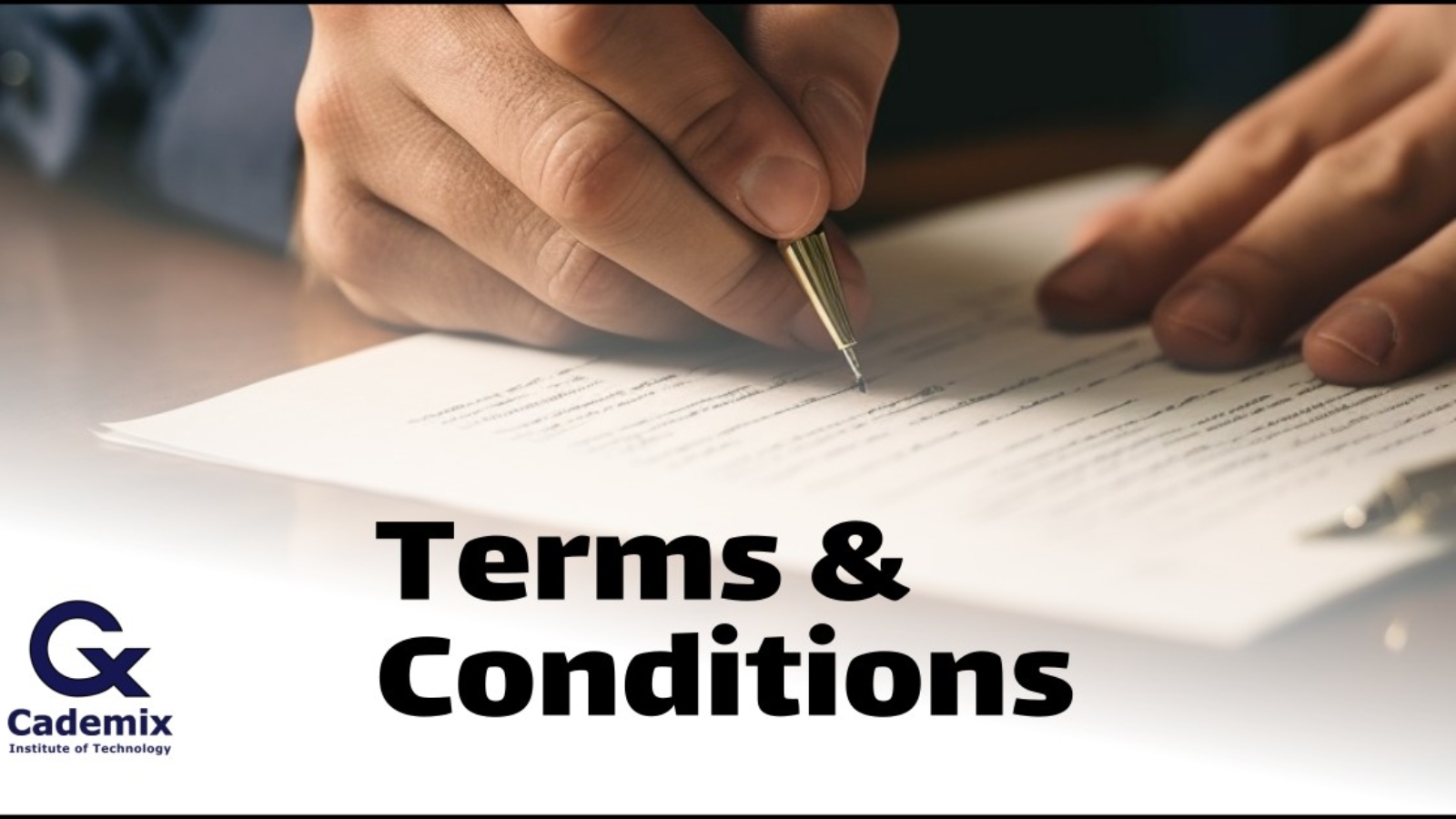 General Terms and Conditions AGB
