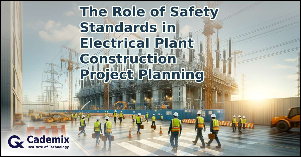 The Role of Safety Standards in Electrical Plant Construction Project Planning, By Author Alireza Alidadi Cademix Magazine Article