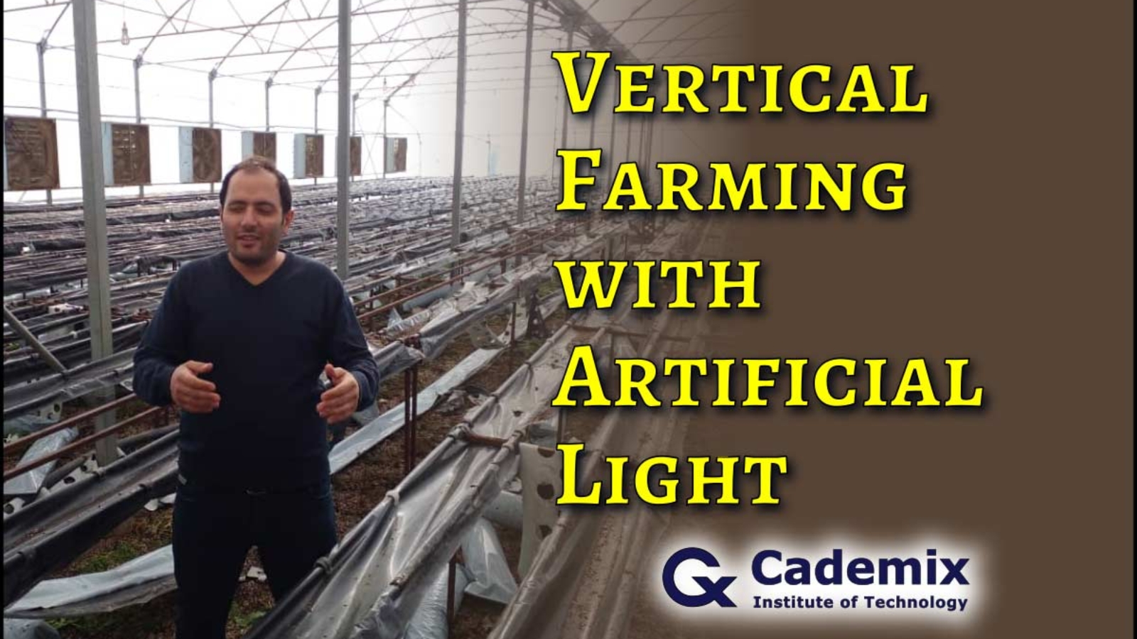 Vertical Farming with Artificial Light Hossein Nazarian Cademix Magazine Article