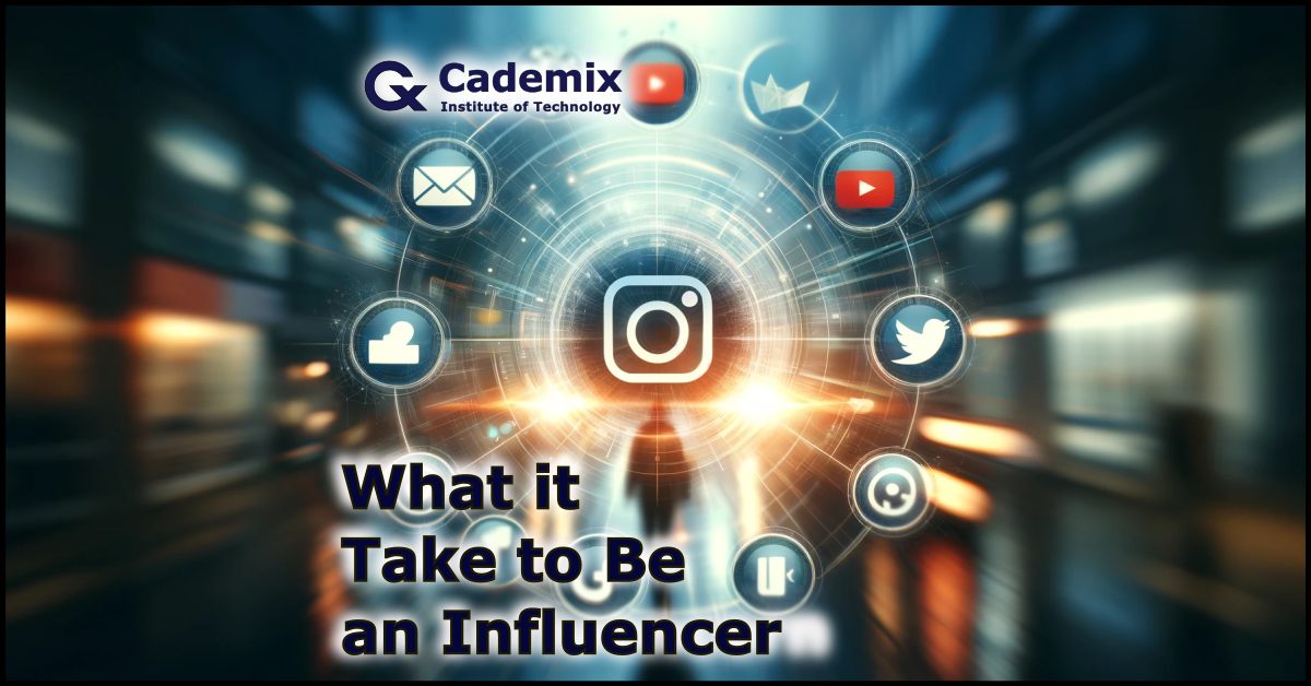 a blurred background incorporating subtle symbols of various social media platforms by Samareh Ghaem Maghami, Cademix Magazine