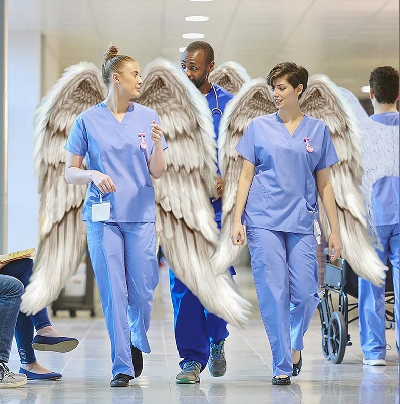 nurses are angels