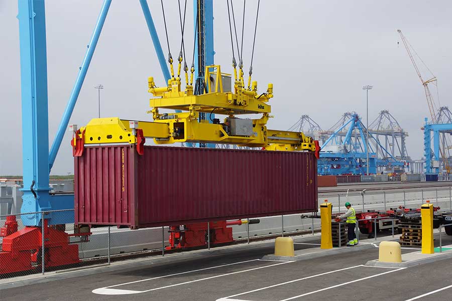 intralogistics logistics Trucks containers