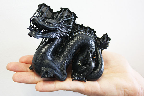 3D Printed Dragon In Hand