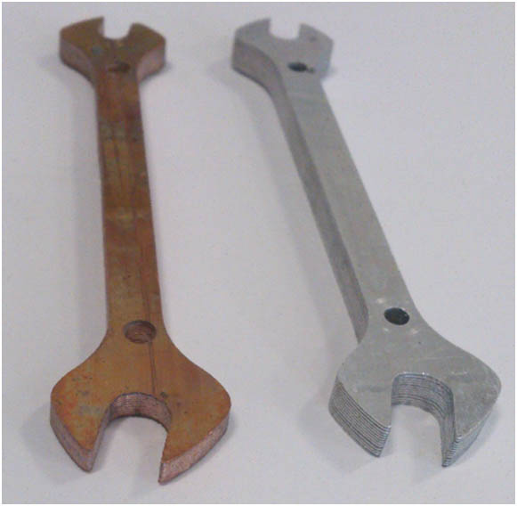 AlCu composite spanner