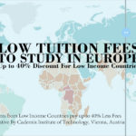 Low Tuition Fees for Study in Europe For Low Income Countries