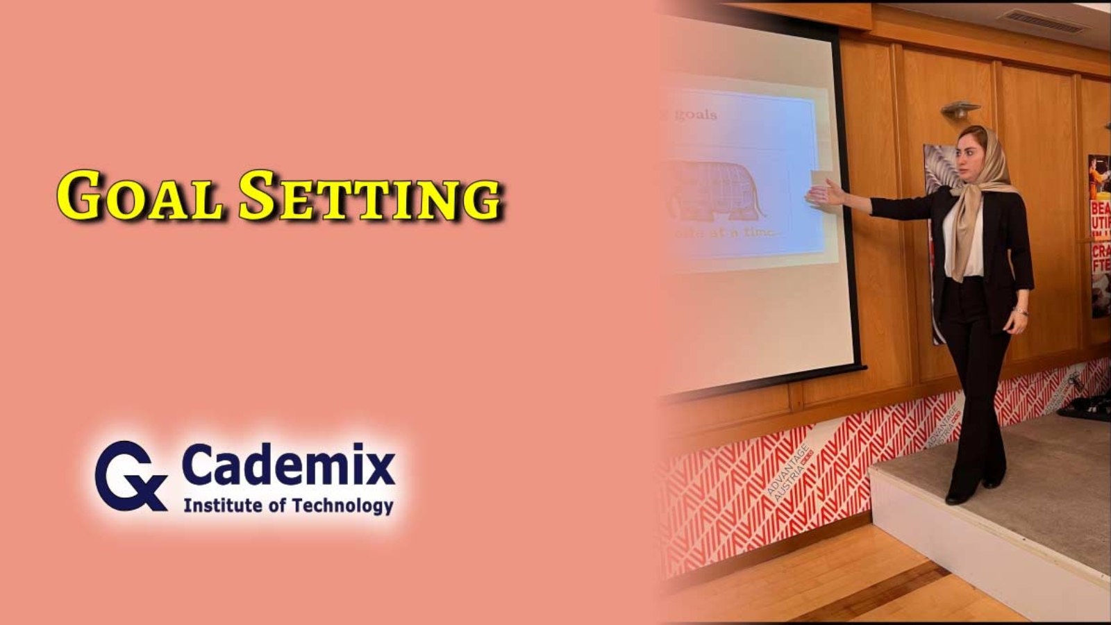 goal setting MAryam vanaee Cademix Conference